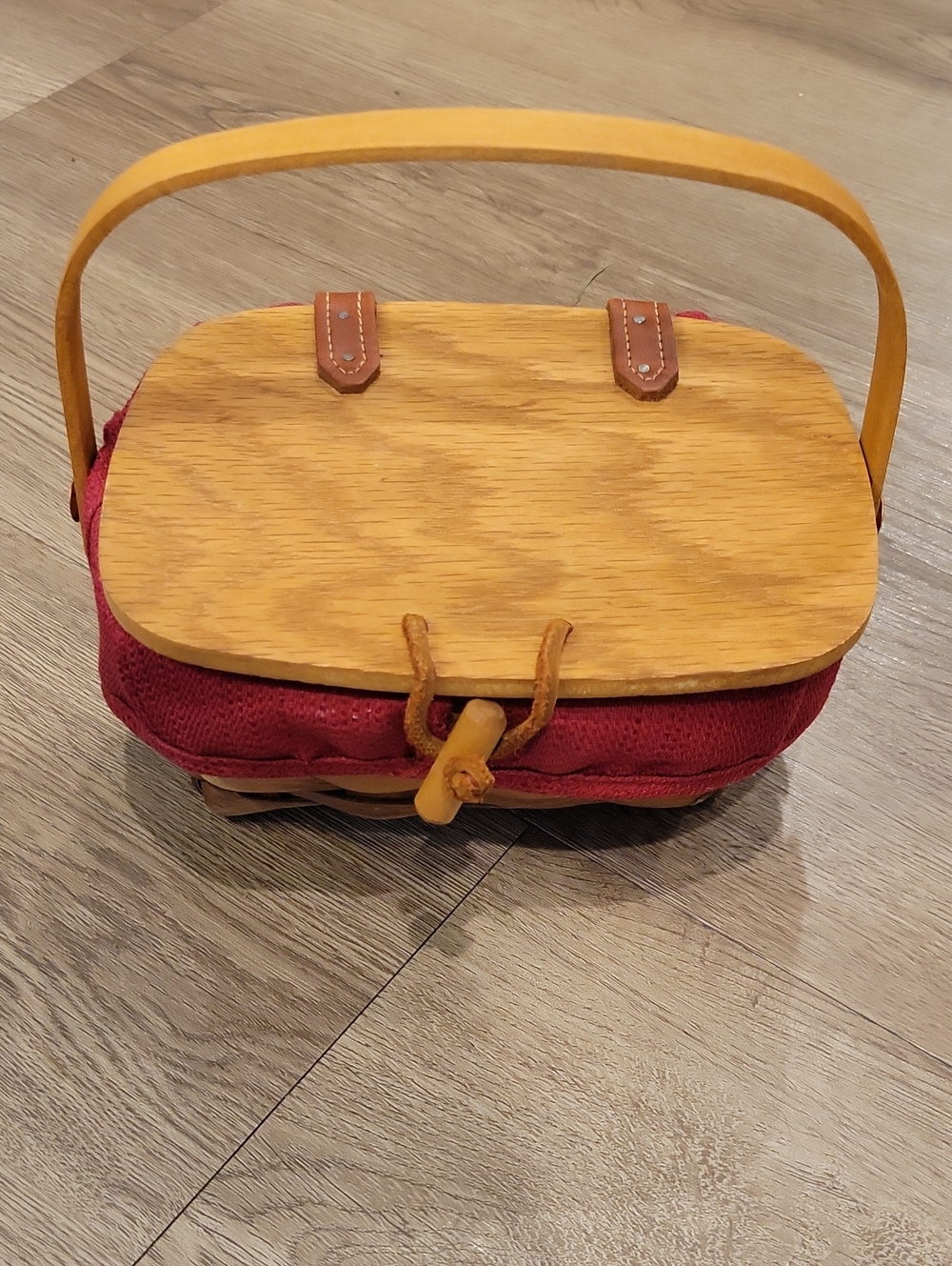 Mini Longaberger Basket.